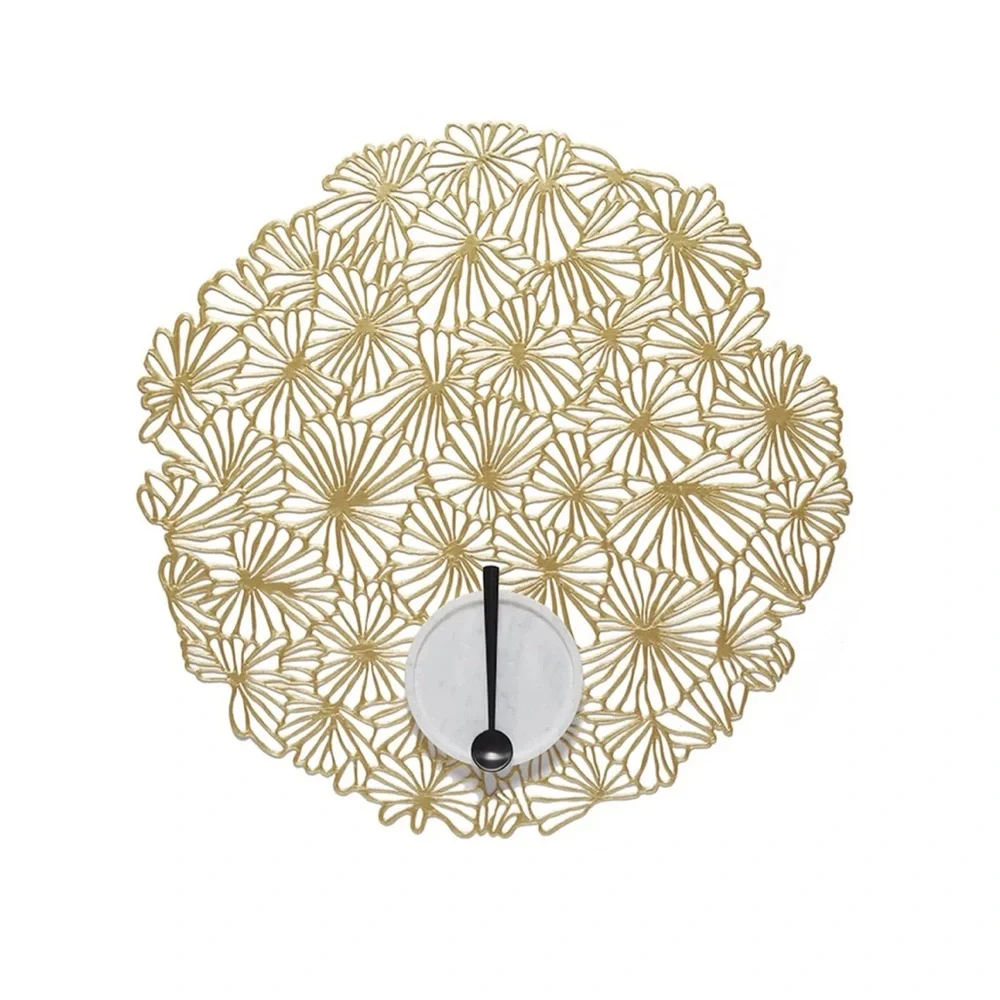 Chilewich Set/4 Daisy Gilded Placemats